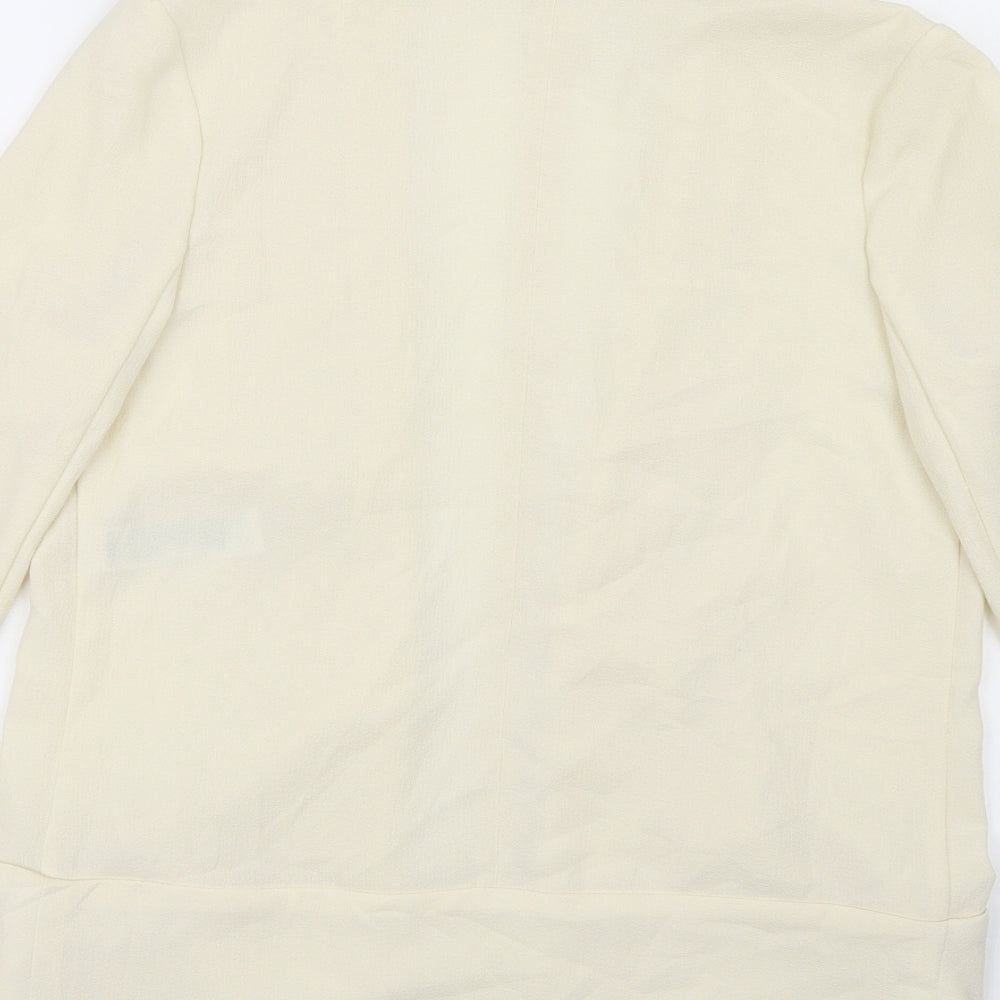 New Look Womens White   Jacket  Size 8