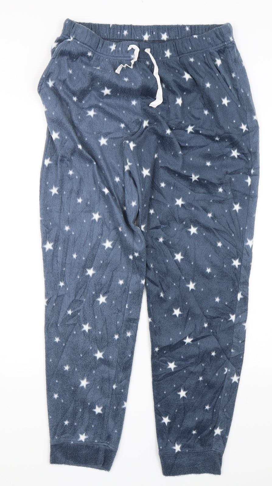 ESMARA Womens Blue Solid   Pyjama Pants Size M  - Stars