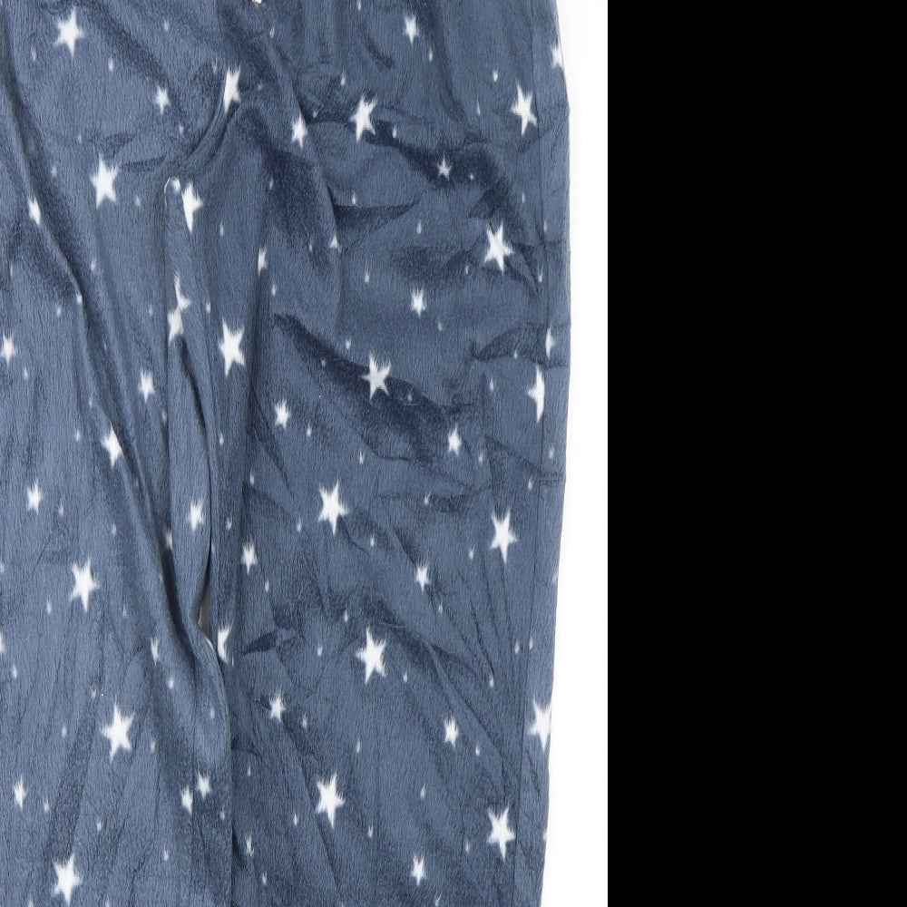 ESMARA Womens Blue Solid   Pyjama Pants Size M  - Stars