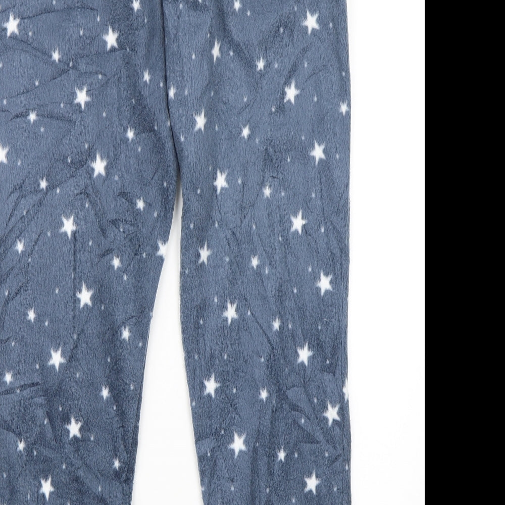 ESMARA Womens Blue Solid   Pyjama Pants Size M  - Stars