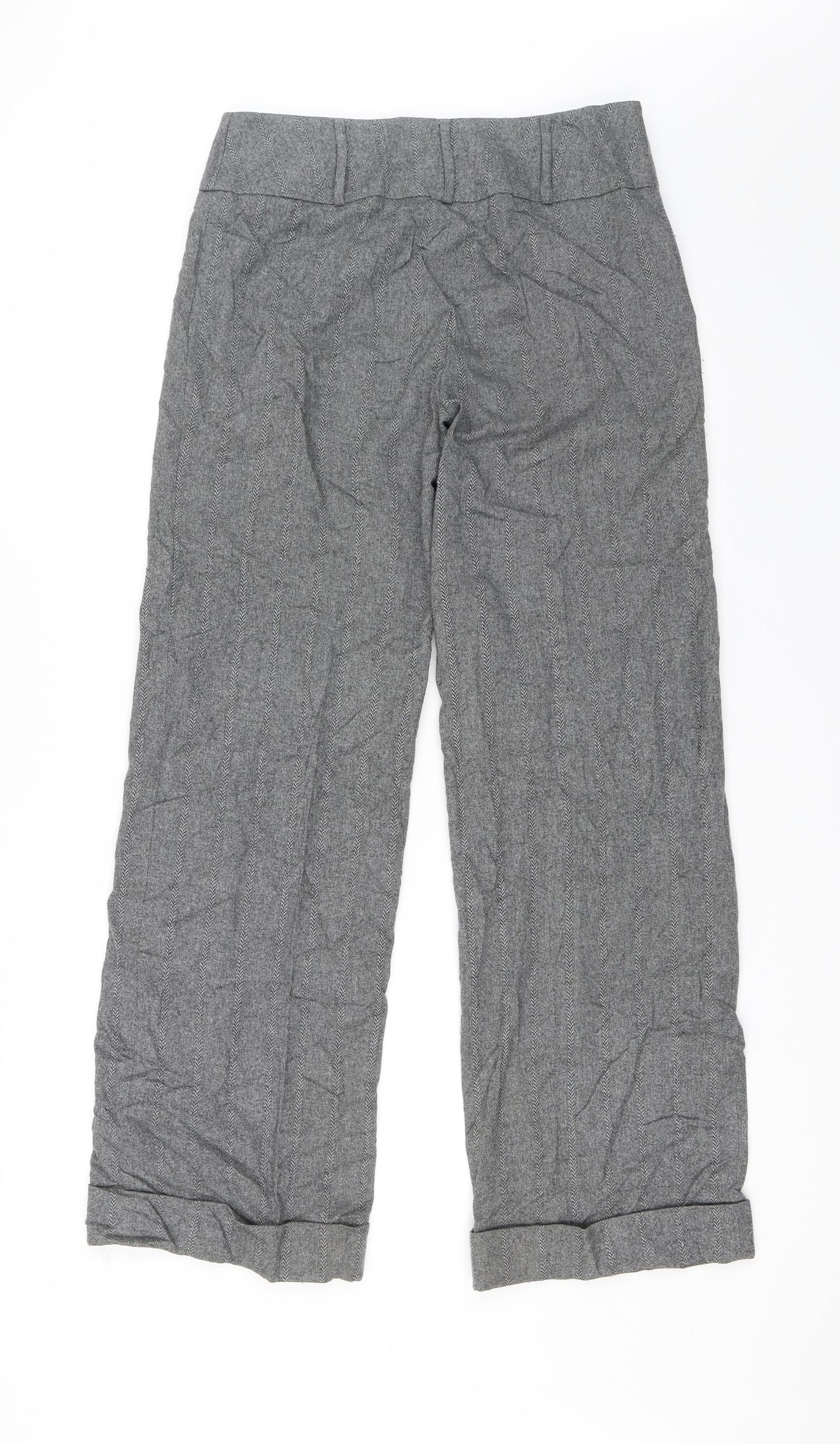 NEXT Womens Grey   Trousers  Size 10 L29 in