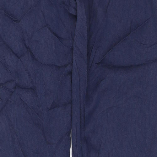 M&S Womens Blue   Trousers  Size 10 L26 in