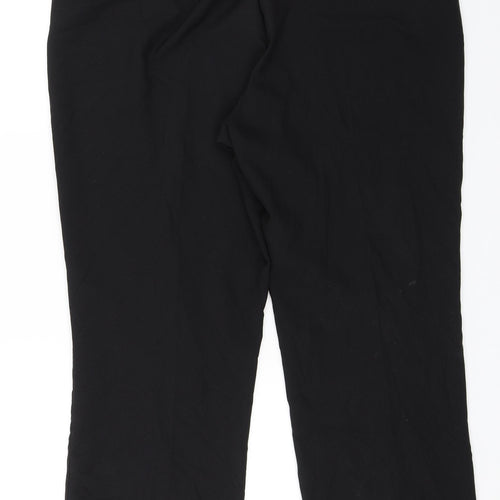Preworn Womens Black   Dress Pants Trousers Size 18 L26 in