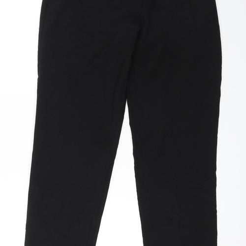 Marks and Spencer Womens Black   Dress Pants Trousers Size 14 L29 in
