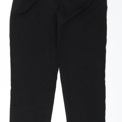 Marks and Spencer Womens Black   Dress Pants Trousers Size 14 L29 in