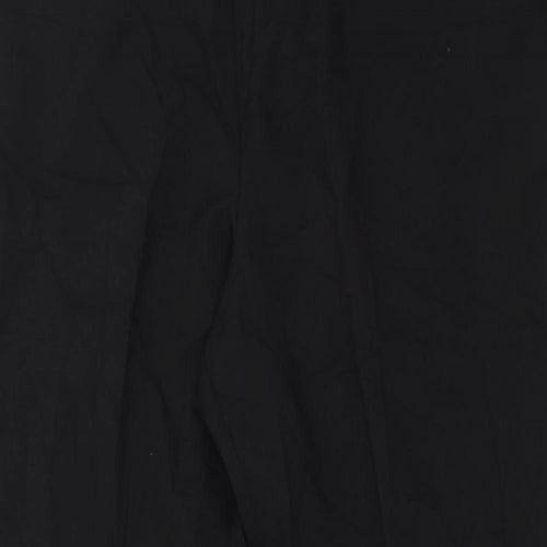 Preworn Womens Black   Dress Pants Trousers Size 18 L25 in