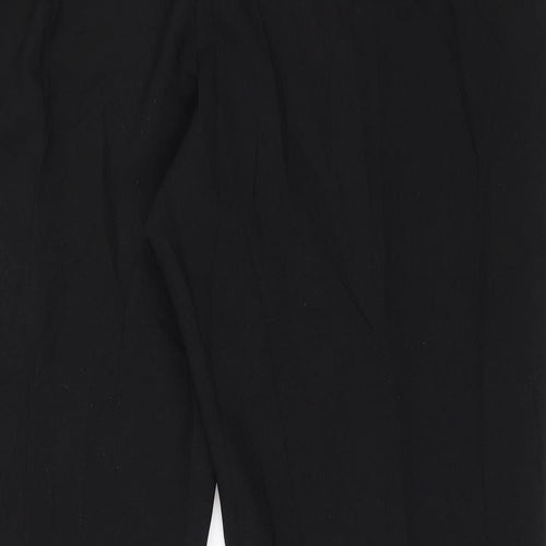 Preworn Womens Black   Dress Pants Trousers Size 18 L25 in