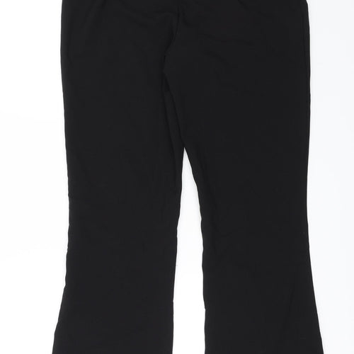 George Womens Black   Dress Pants Trousers Size 14 L26 in