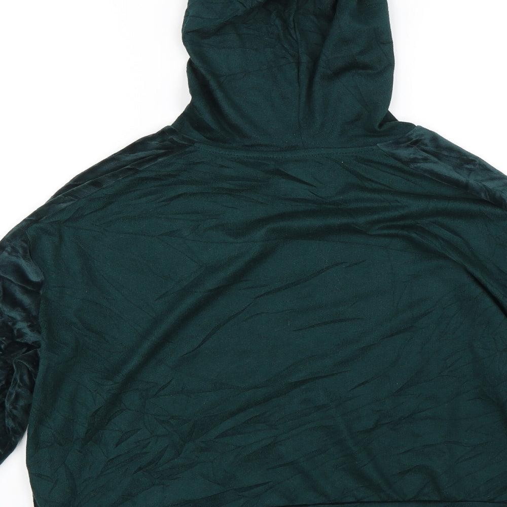 F&F Womens Green   Pullover Hoodie Size 8