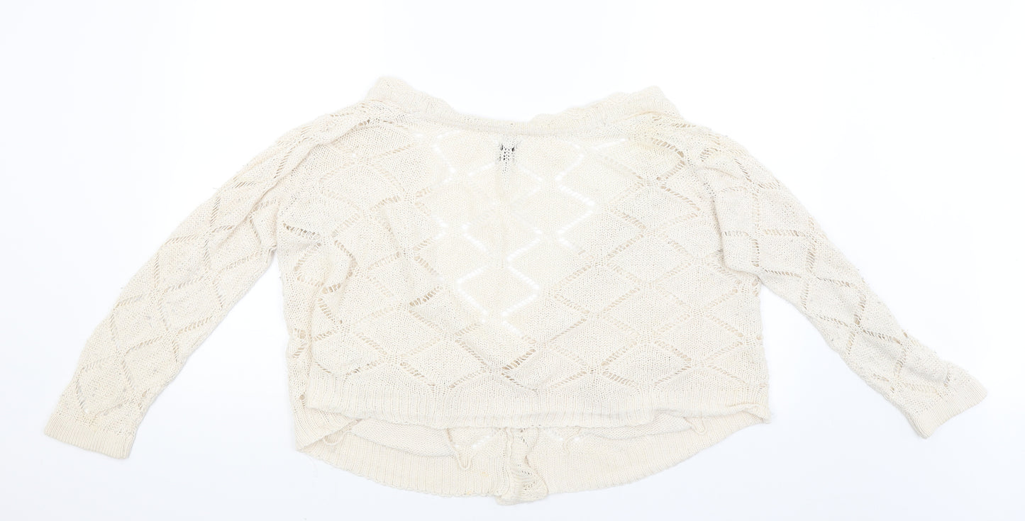 Atmosphere Womens Beige   Cardigan Jumper Size 14