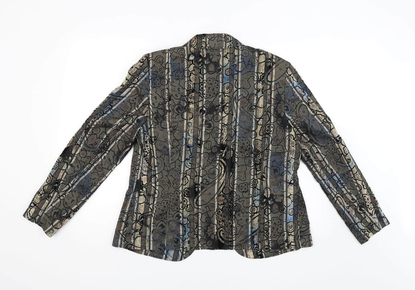 Habella Womens Multicoloured   Basic Button-Up Size 14