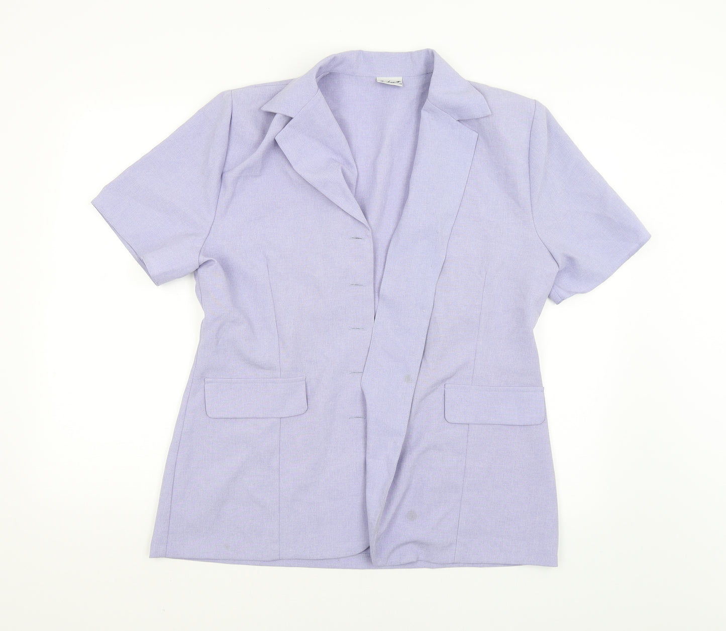 selects Womens Purple   Jacket Blazer Size 16