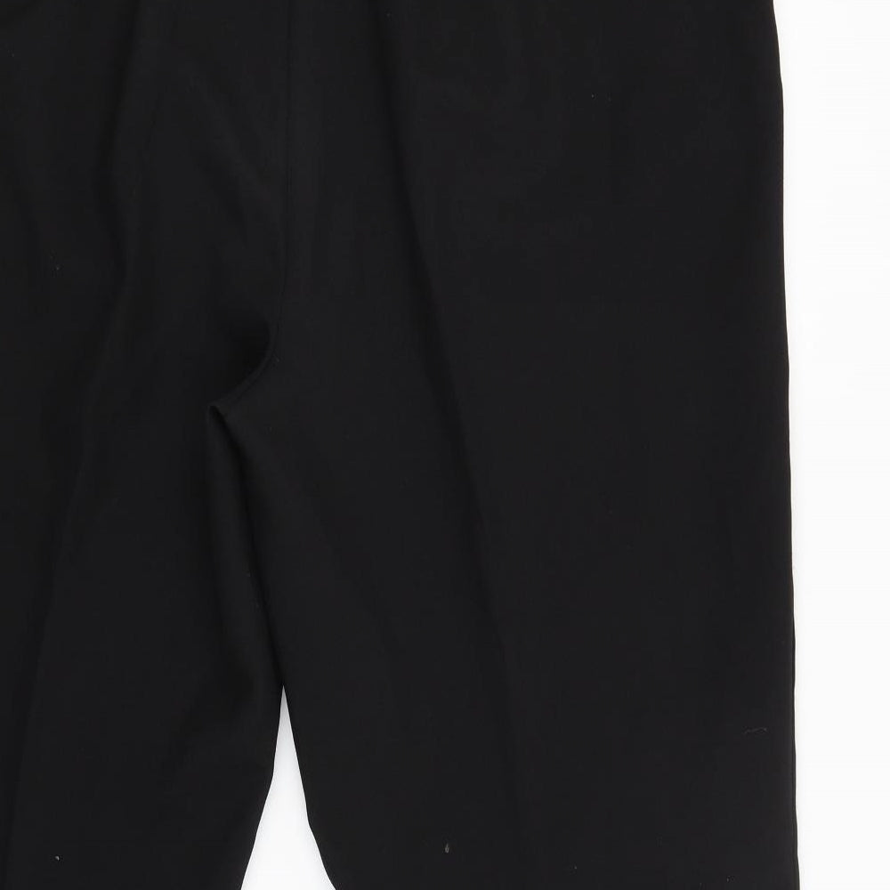 BM Womens Black   Trousers  Size 20 L26 in