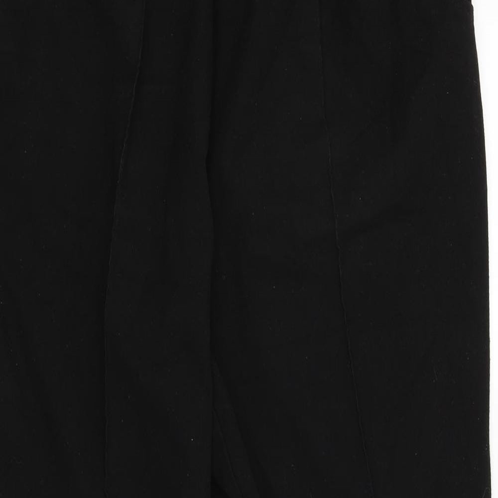 Steinmann Womens Black   Cropped Trousers Size 22 L26 in
