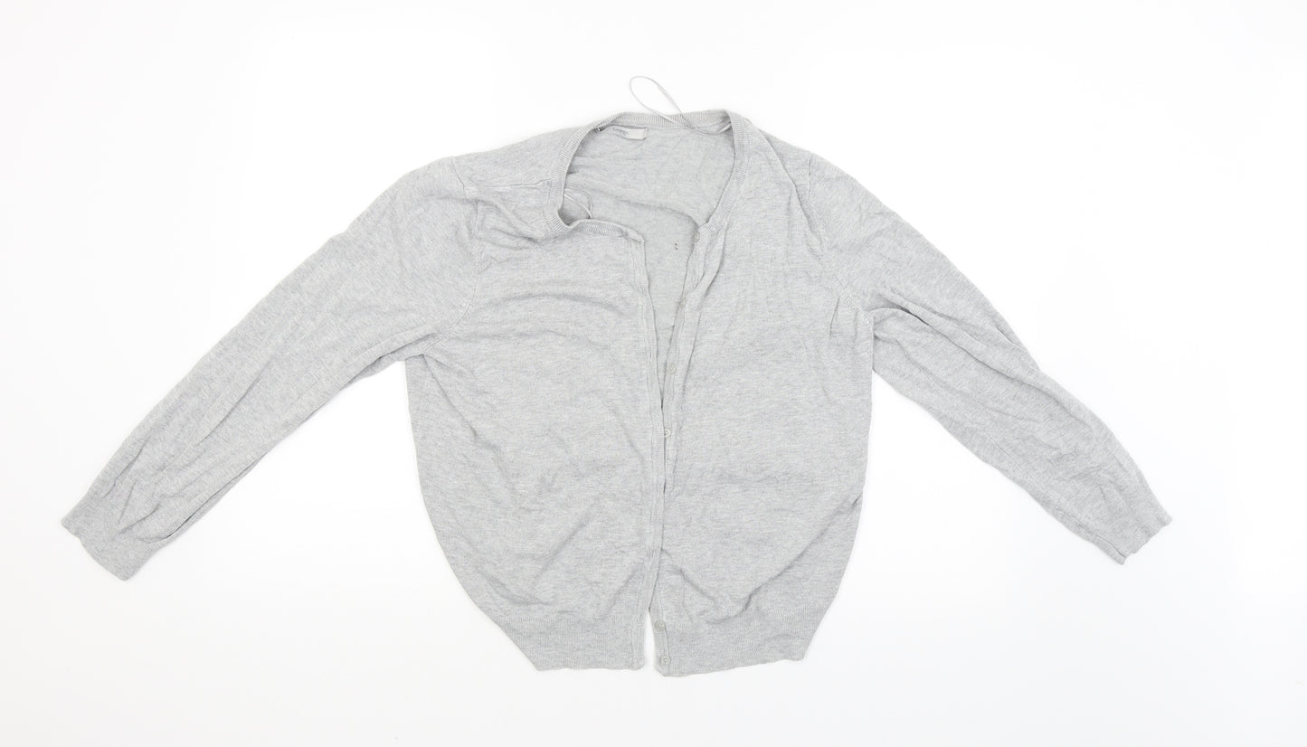 George Womens Grey   Cardigan Jumper Size 18