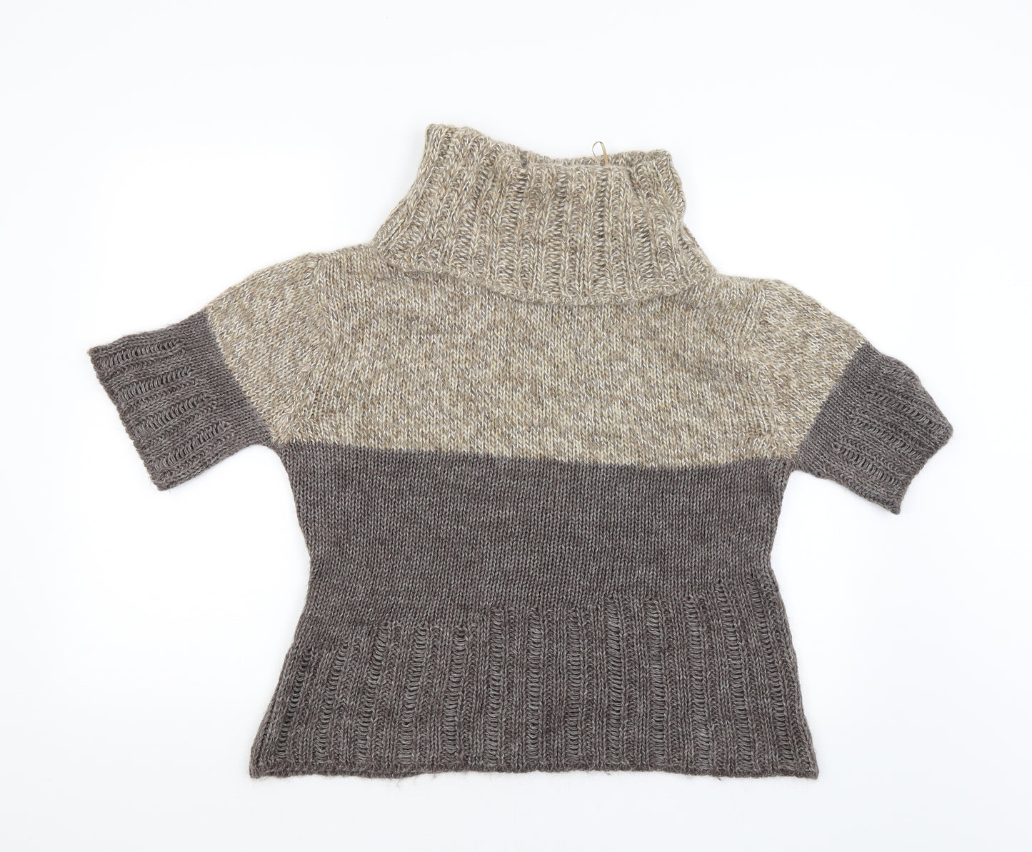 Lineamaglia Womens Beige   Pullover Jumper Size 16