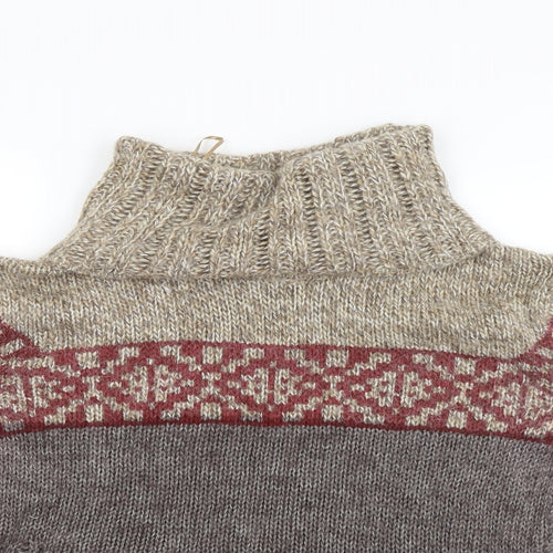 Lineamaglia Womens Beige   Pullover Jumper Size 16