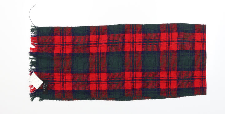 Preworn Womens Multicoloured Check   Shawl/Wrap