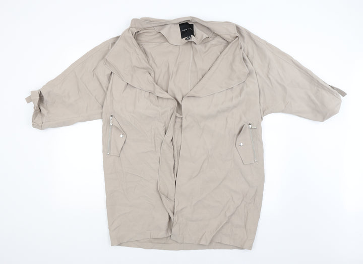New Look Womens Grey   Jacket  Size 10