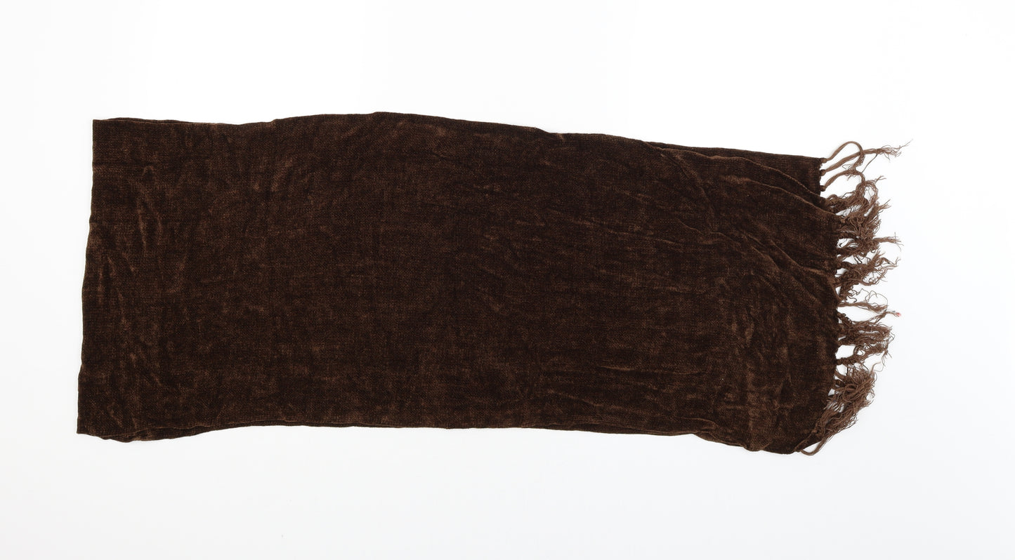 Preworn Womens Brown    Scarf