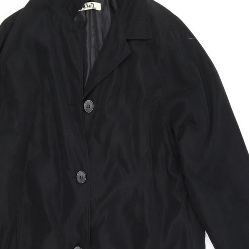 Classic Womens Black   Jacket Coat Size 24