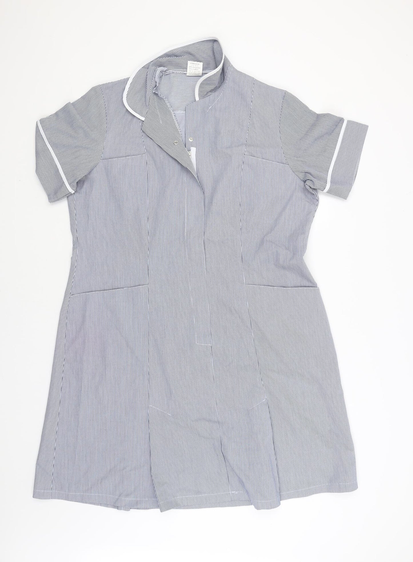 Alexandra Womens Blue Striped  Cardigan Jumper Size 20