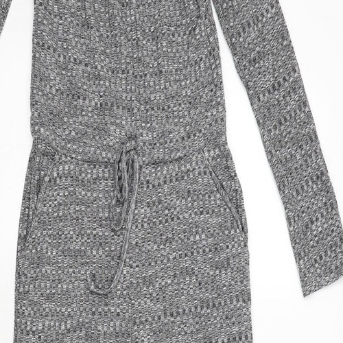 I SAW IT FIRST Womens Grey   Babydoll One Piece Size M