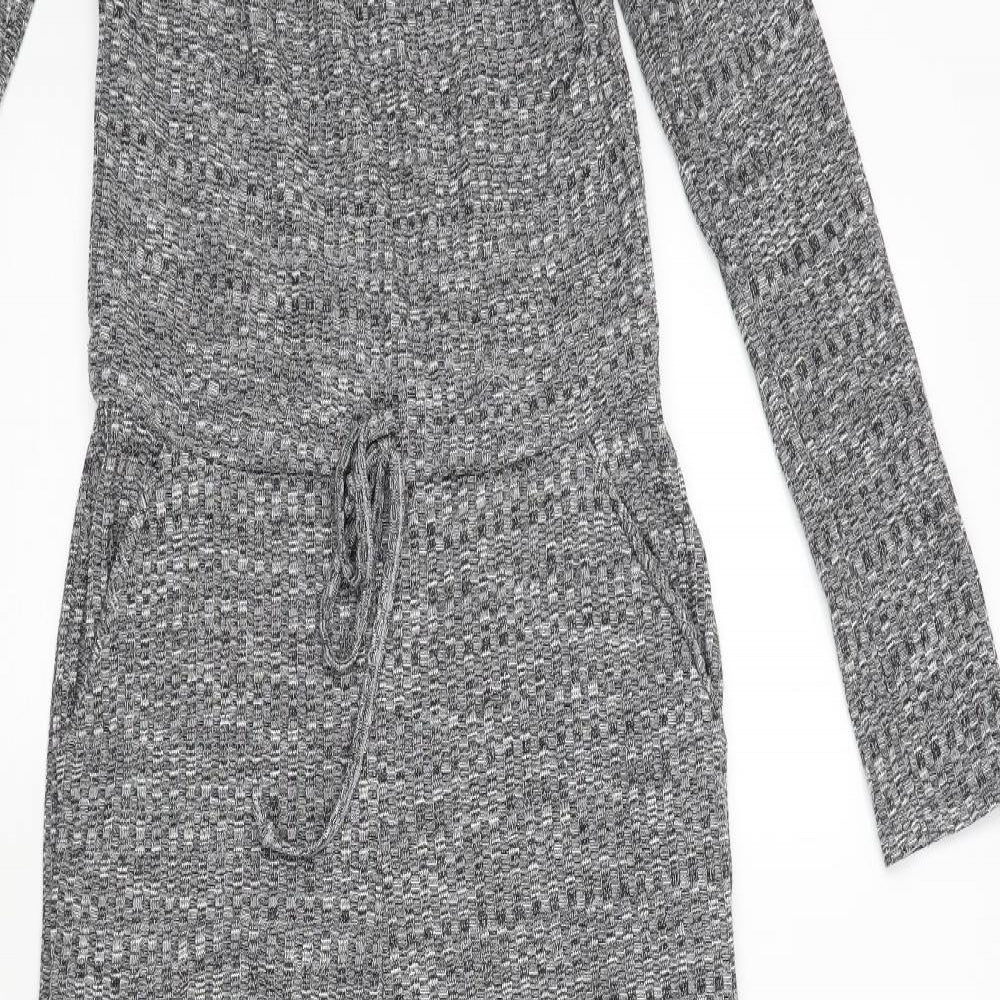 I SAW IT FIRST Womens Grey   Babydoll One Piece Size M