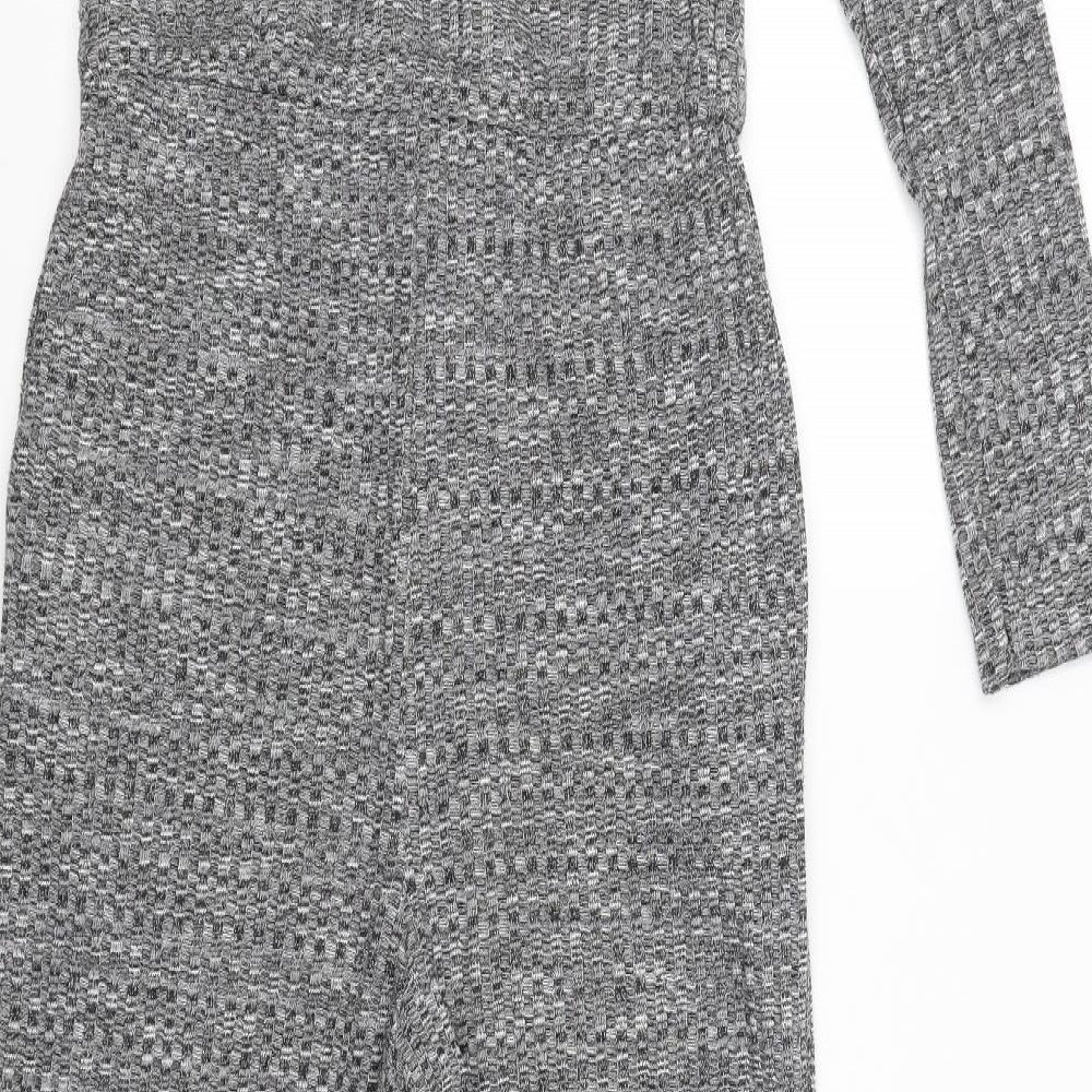 I SAW IT FIRST Womens Grey   Babydoll One Piece Size M