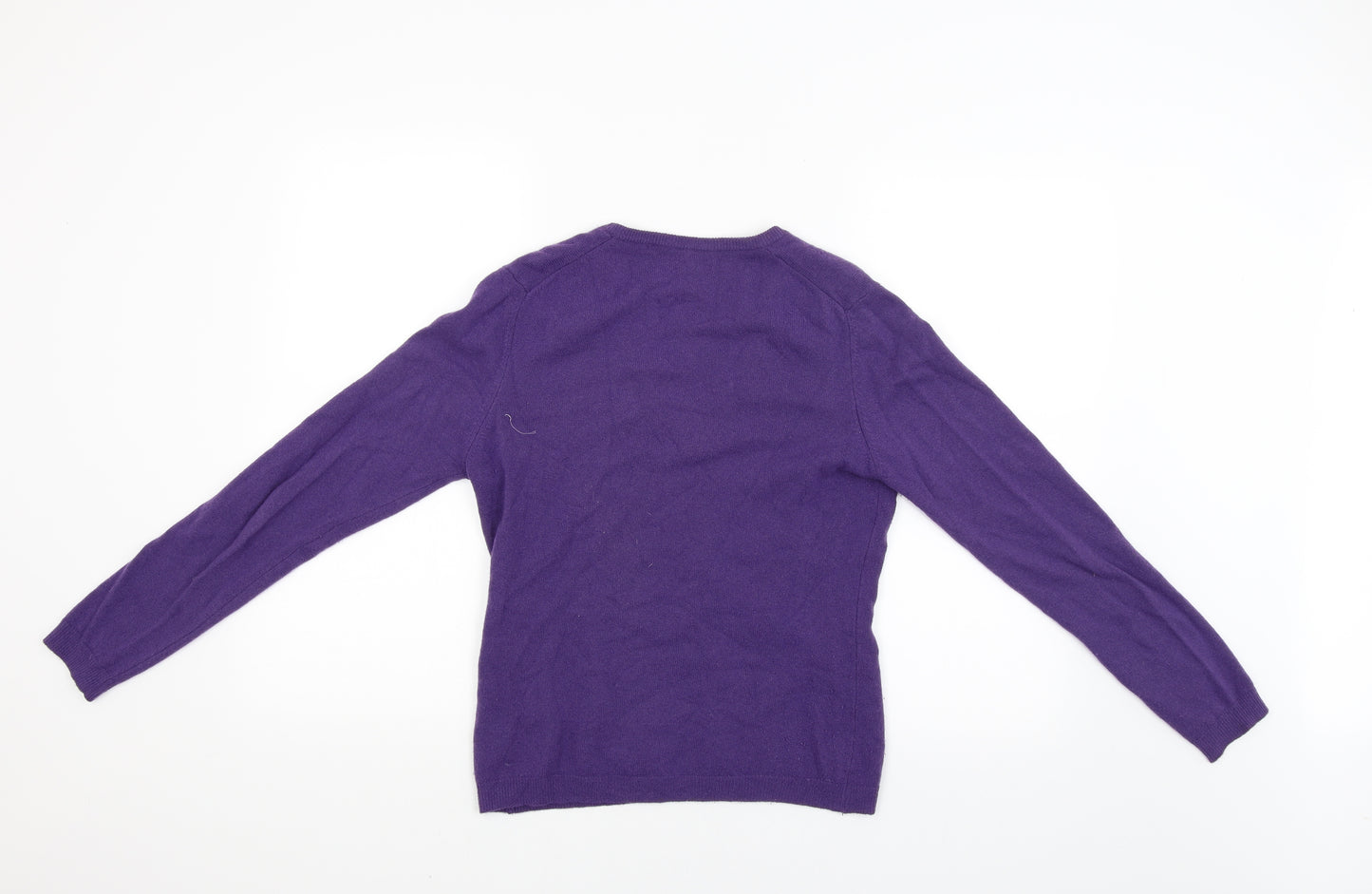 bennetton Womens Purple   Cardigan Jumper Size M