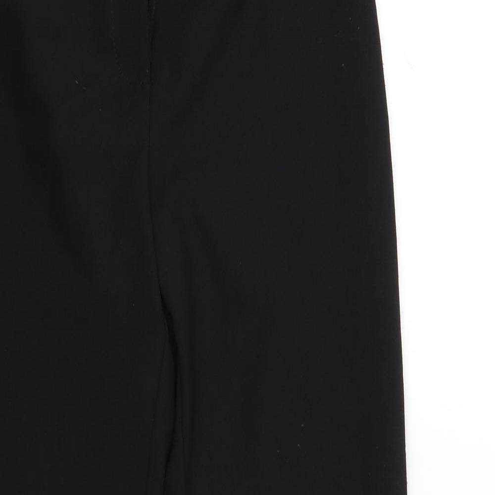 George Womens Black   Trousers  Size 10 L27 in