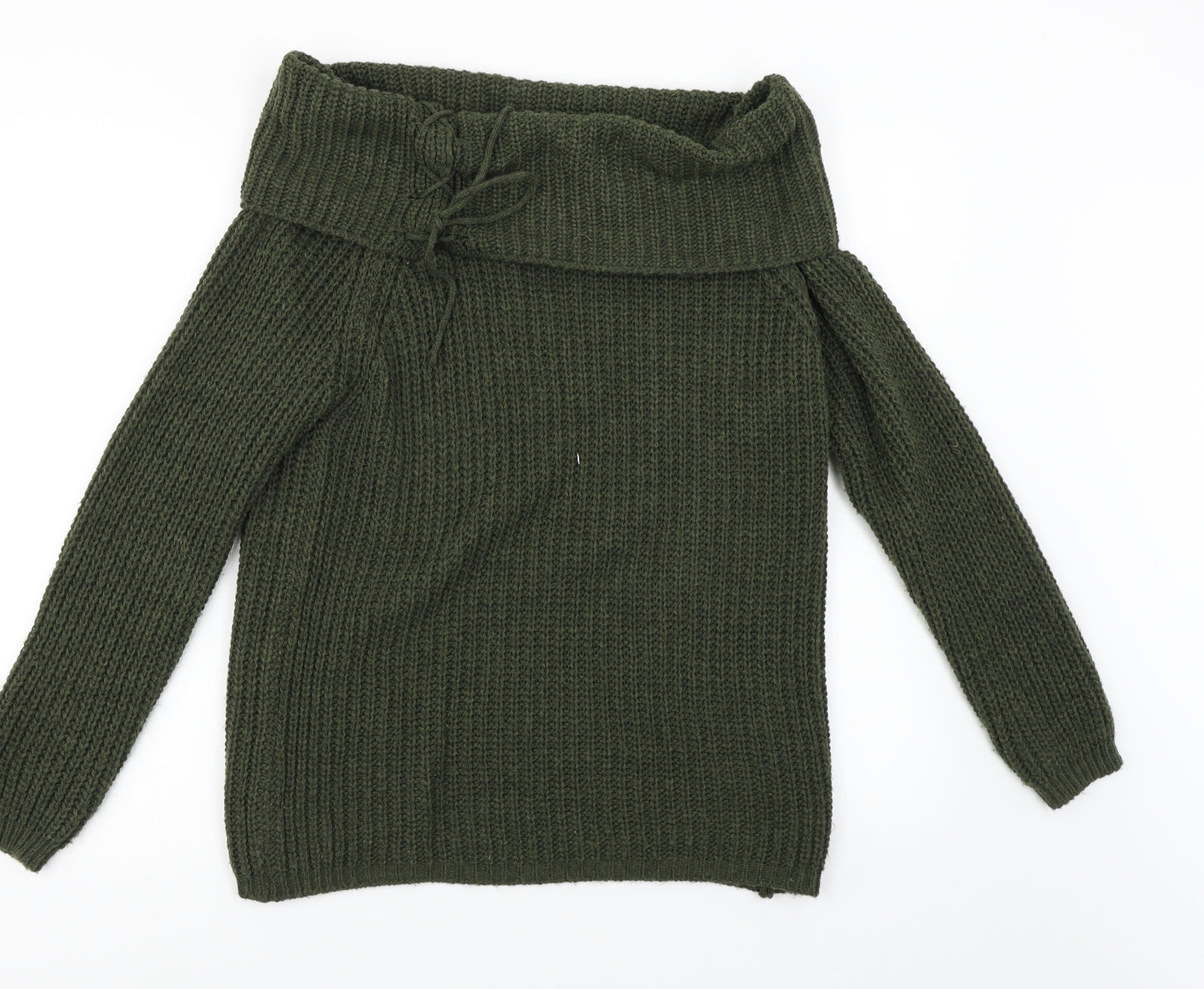 Quiz Womens Green   Pullover Jumper One Size