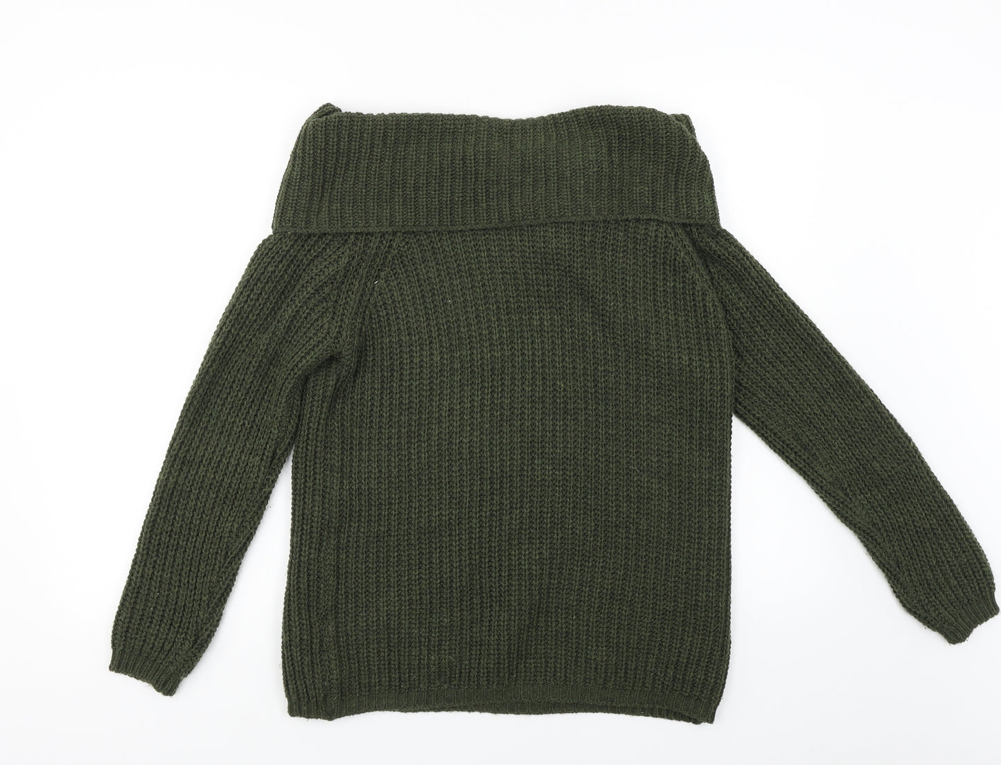 Quiz Womens Green   Pullover Jumper One Size