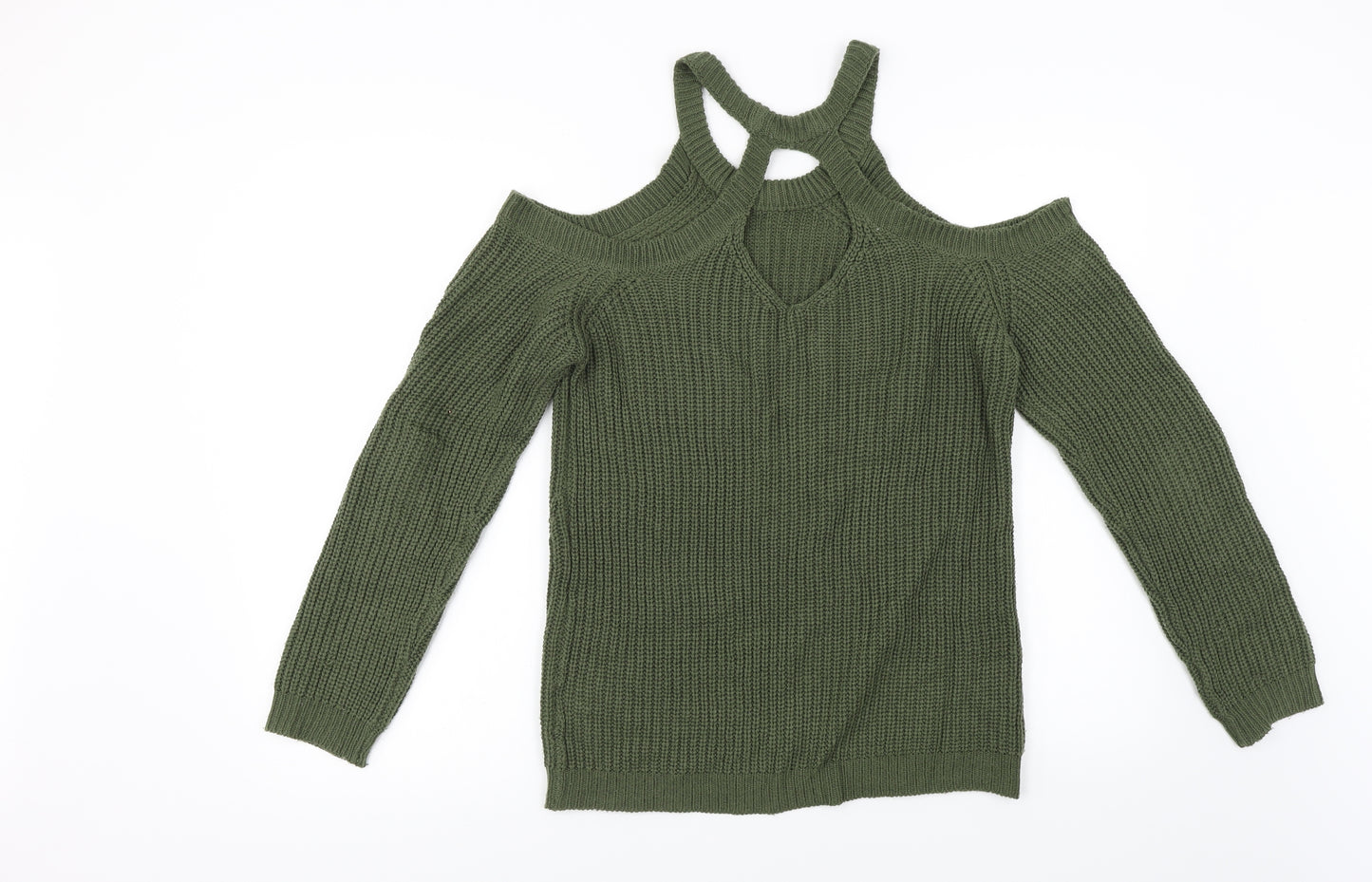 Preworn Womens Green   Pullover Jumper Size 12