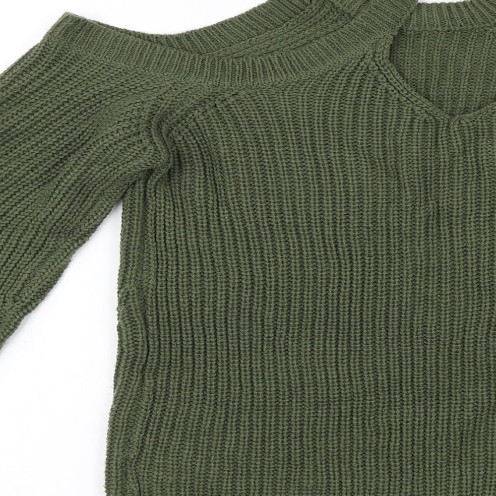 Preworn Womens Green   Pullover Jumper Size 12