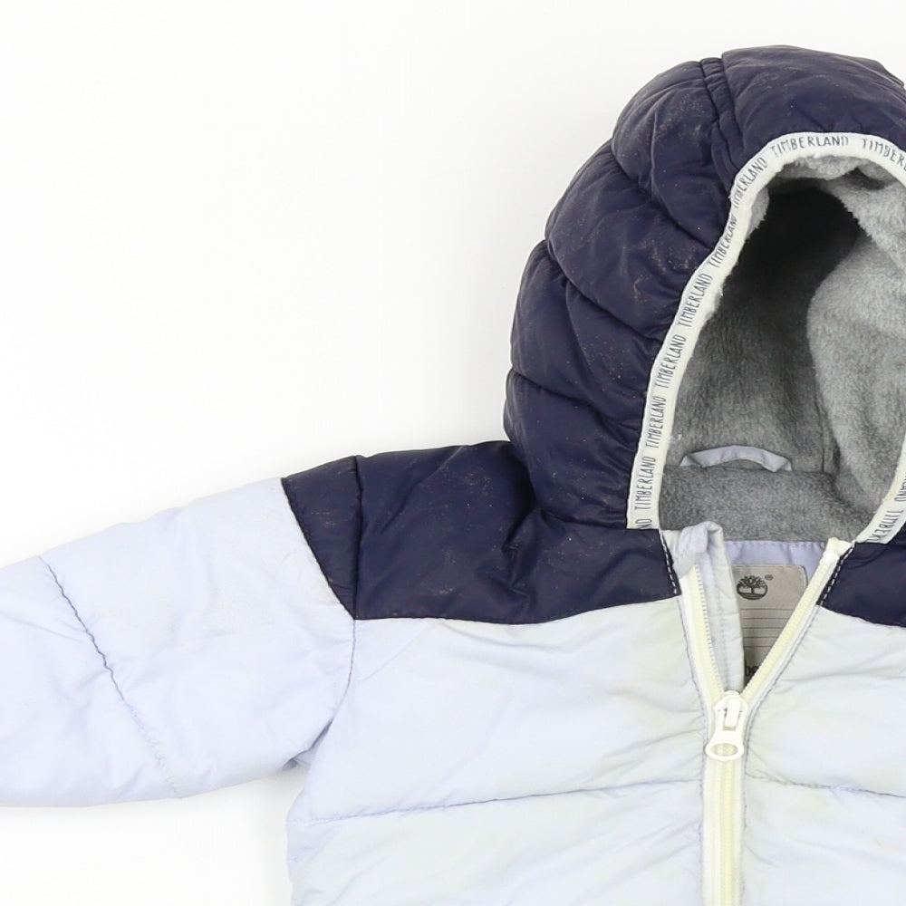 Timberland Baby Blue   Puffer Jacket Jacket Size 0-3 Months