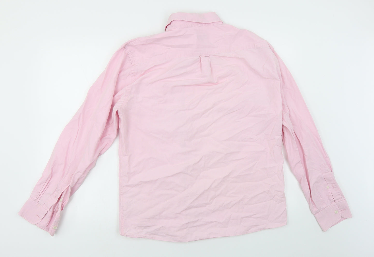 Jaeger Mens Pink    Dress Shirt Size L