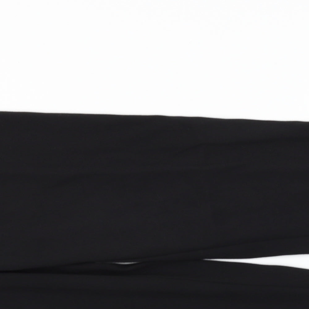 TU Womens Black   Capri Trousers Size 12 L25 in
