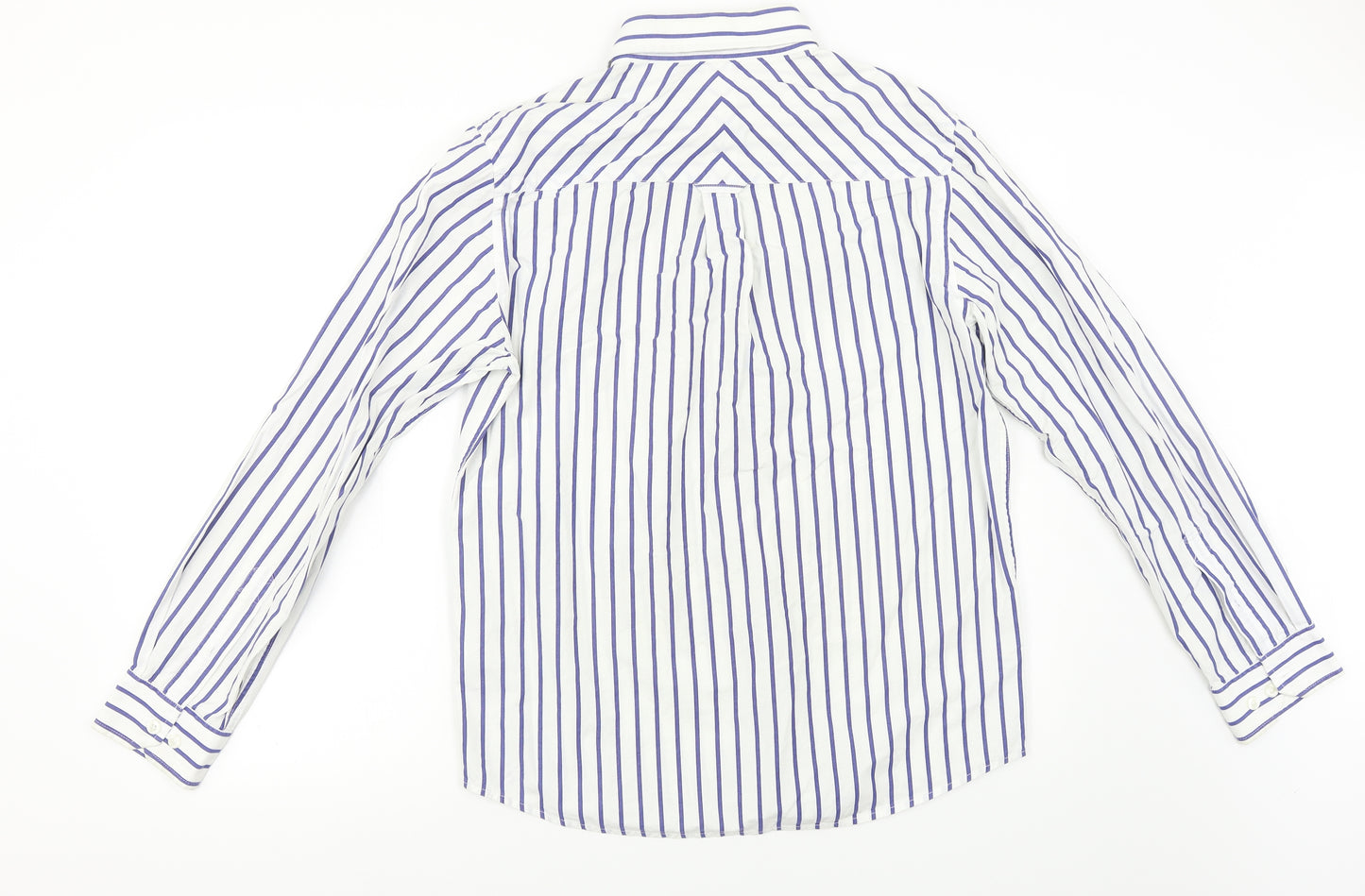 John Lewis Mens Multicoloured Striped   Dress Shirt Size M
