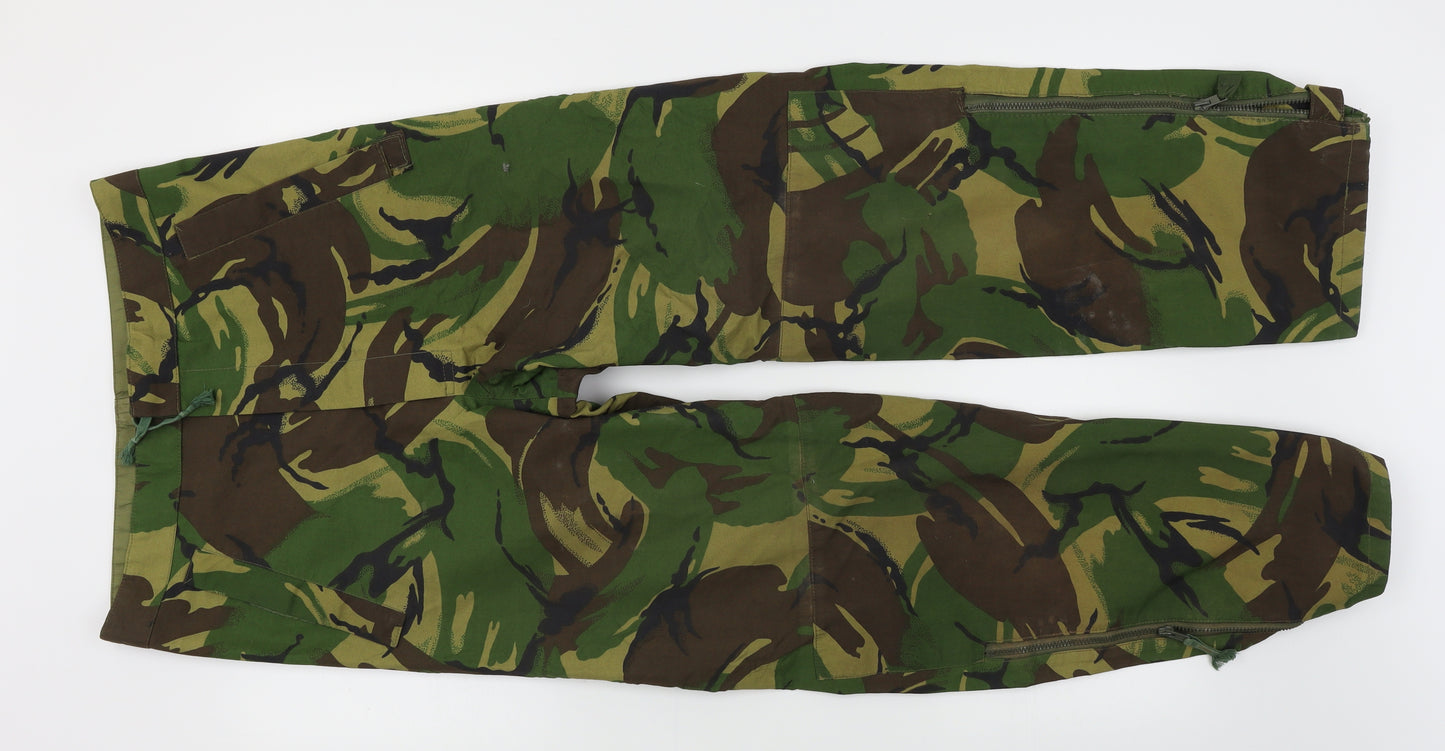 Preworn Mens Multicoloured Camouflage  Trousers  Size M L29 in