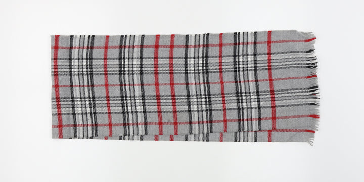 Preworn Boys Multicoloured Check  Scarf  Size Regular