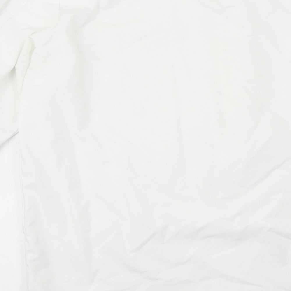 Preworn Mens White    Dress Shirt Size 40