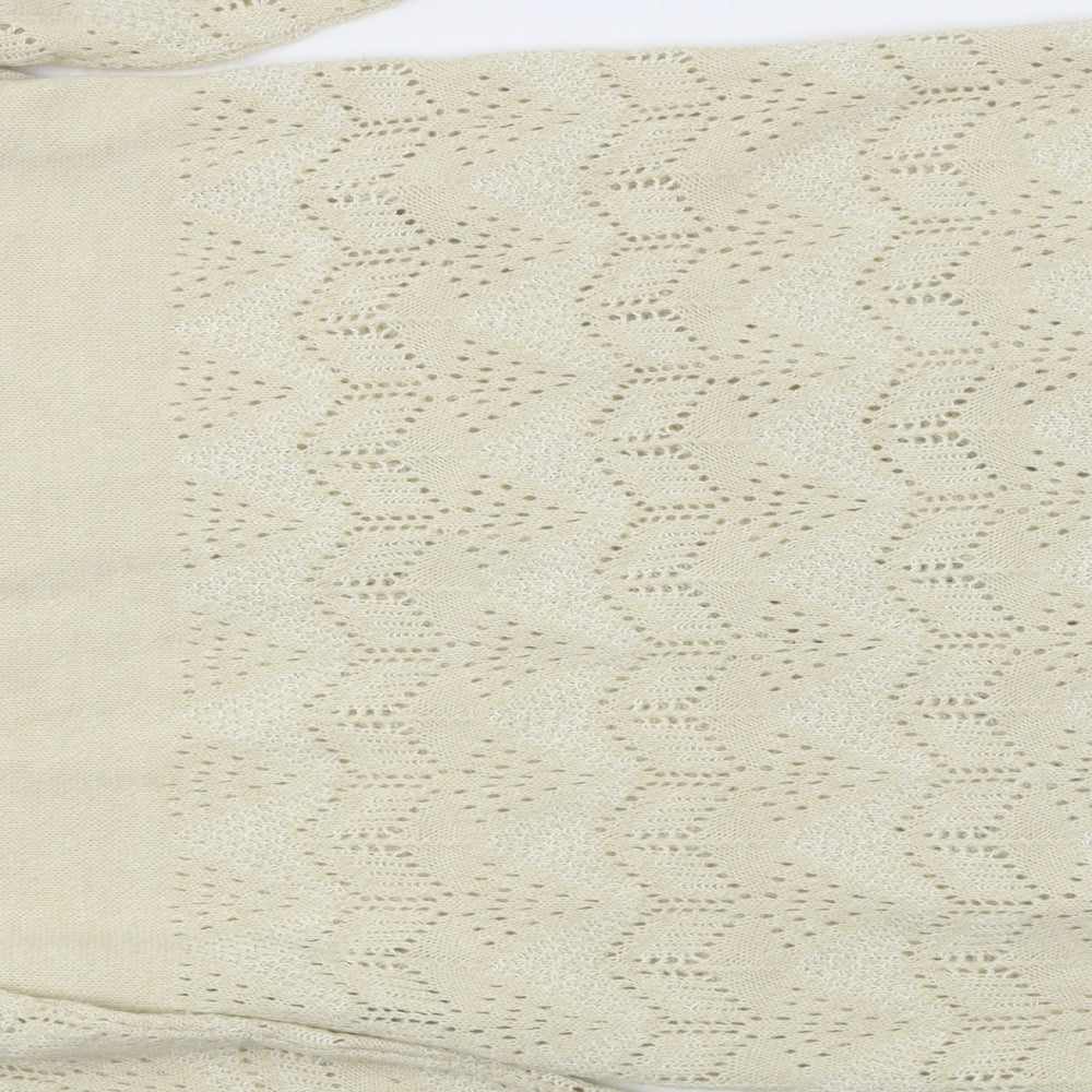 TU Womens Beige   Cardigan Jumper Size M