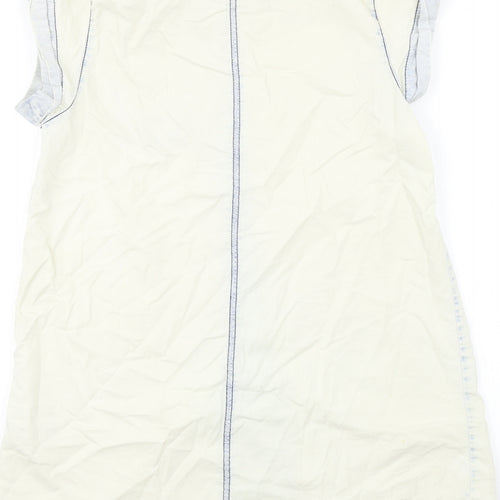 Miss Selfridge Womens White   Basic Button-Up Size 12