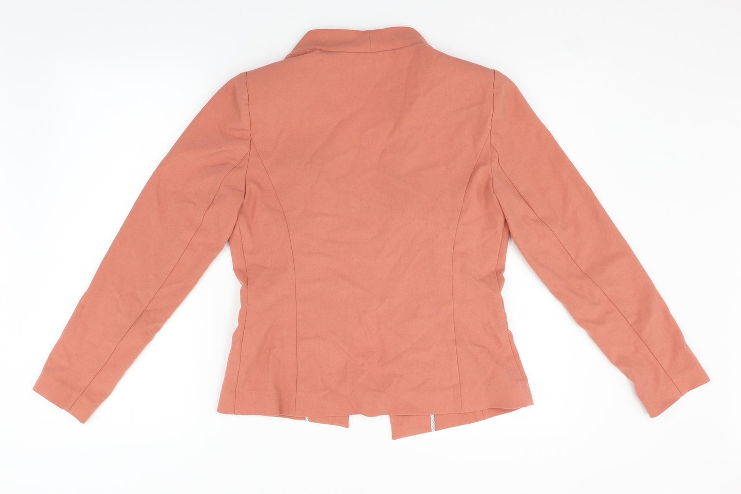 M&S Womens Orange   Jacket Blazer Size 10