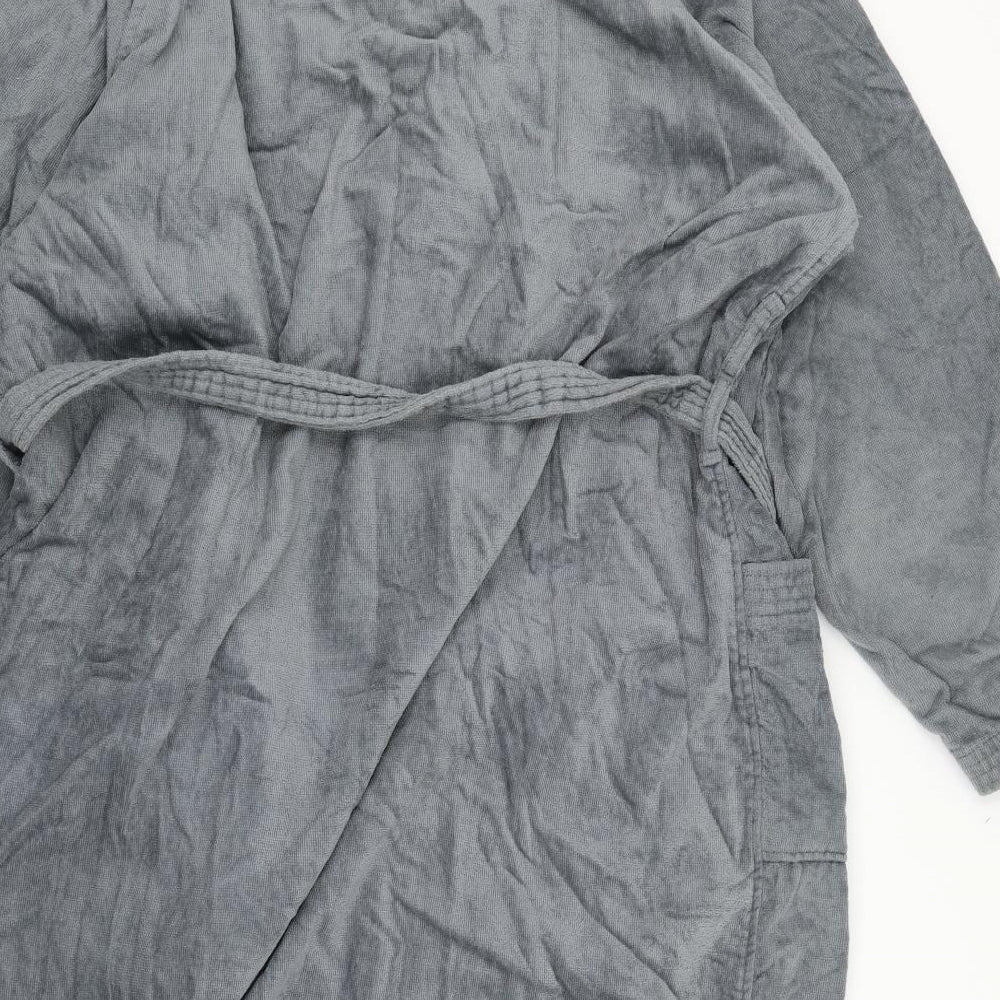 Vossen Mens Grey    Robe Size XL
