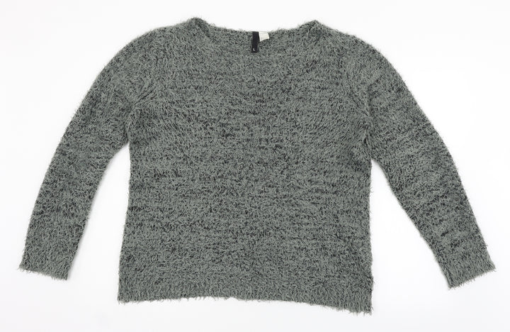 H&M Womens Grey Pullover Jumper Size L