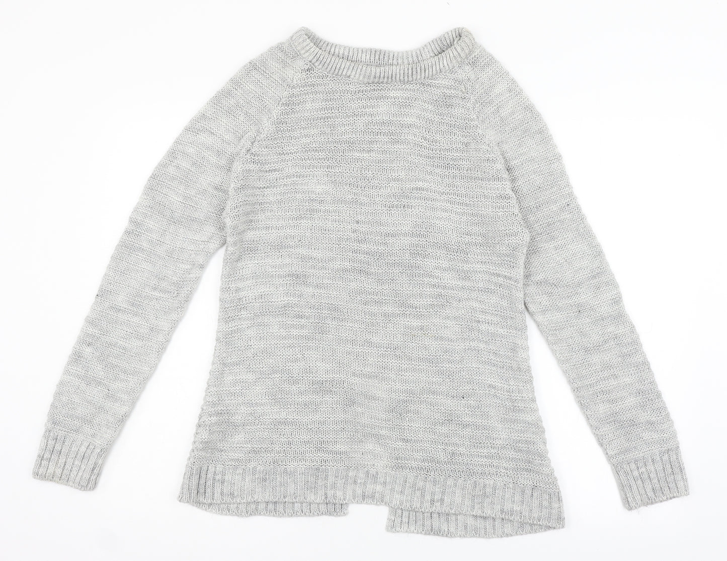 Peacocks Womens Grey   Pullover Jumper Size M