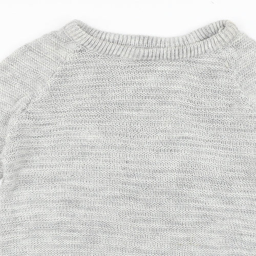 Peacocks Womens Grey   Pullover Jumper Size M