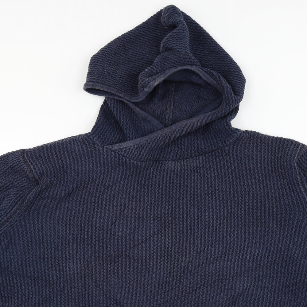Jack and Jones Mens Blue   Pullover Hoodie Size 2XL